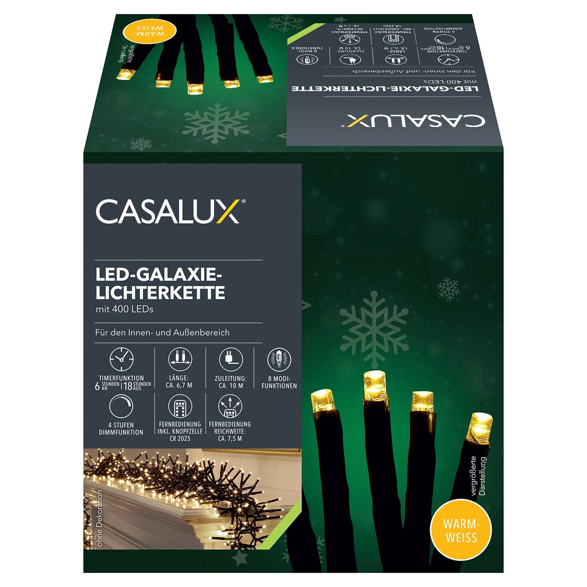 Bild 3 von CASALUX Galaxielichterkette mit 400 LEDs