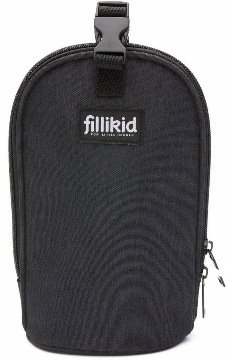 Bild 1 von Fillikid Babyflaschenwärmer schwarz melange, mit USB Anschluss zum Erwärmen der Babyflasche