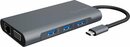 Bild 1 von ICY BOX Laptop-Dockingstation ICY BOX USB Type-C Dockingstation mit zwei Videoschnitten
