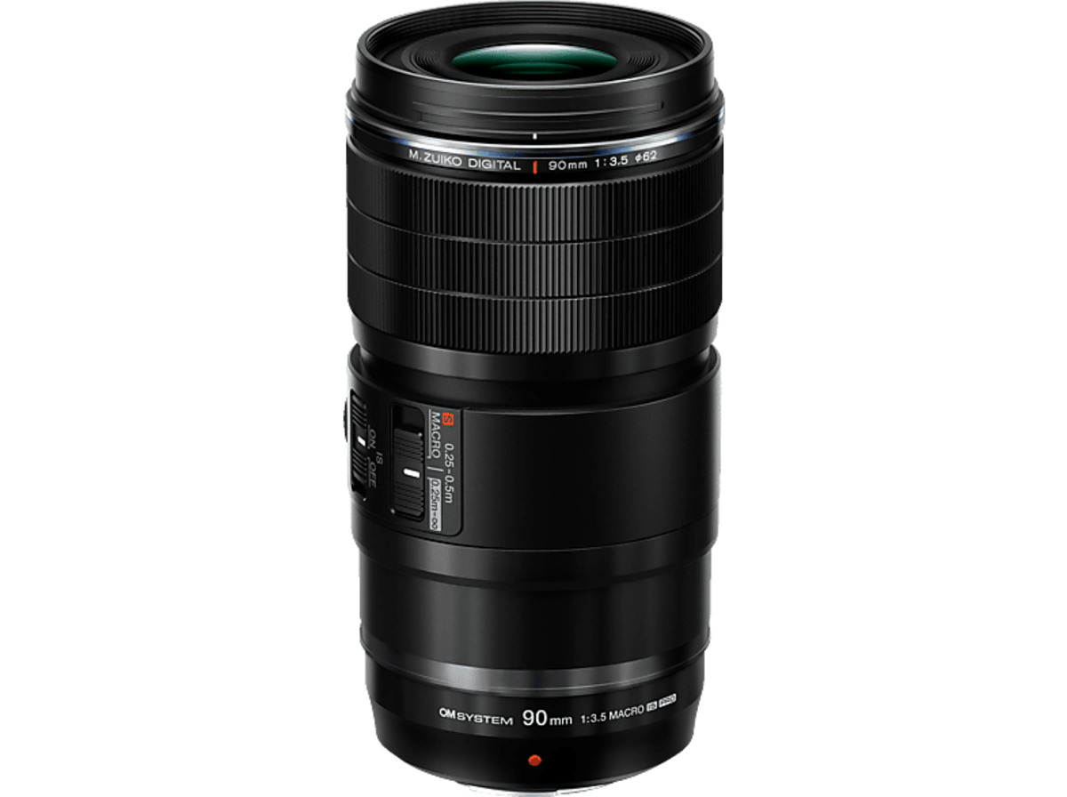 Bild 1 von OM SYSTEM M.Zuiko Digital ED 90mm F3.5 Macro IS PRO 90 mm f./3.5 (Objektiv für Micro-Four-Thirds, Schwarz)