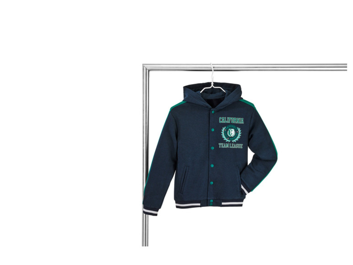 Bild 3 von pepperts!® Kinder Jungen College-Jacke, mit Kapuze