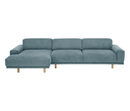 Bild 1 von Ecksofa »Penelope«, hellblau, Longchair links
