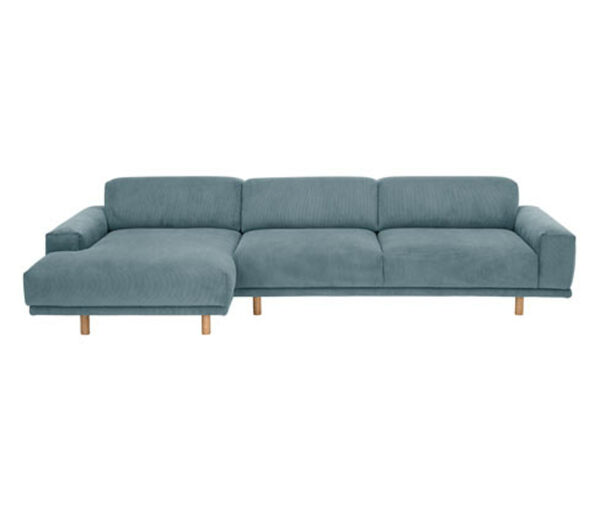 Bild 1 von Ecksofa »Penelope«, hellblau, Longchair links