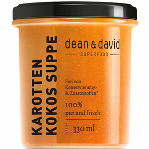 dean&david Karotten-Kokos-Ingwer Suppe