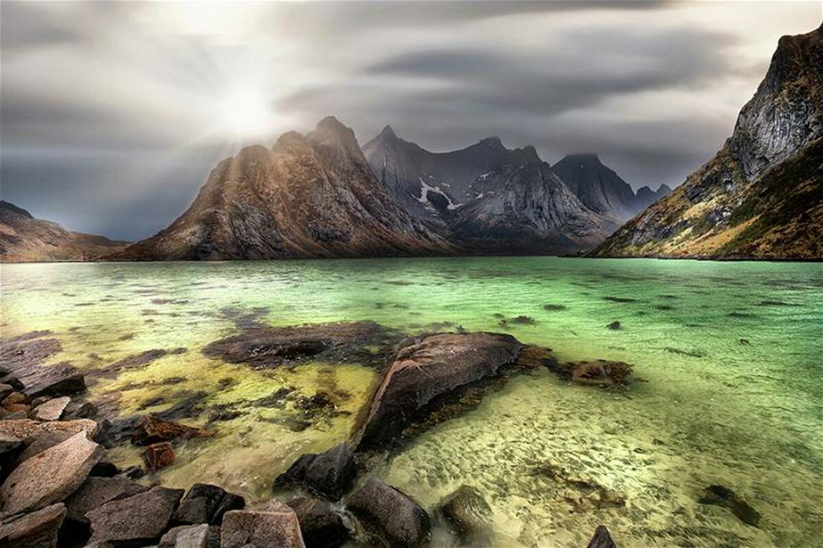 Bild 1 von Kollektion Wiedemann Bild "LONELY FJORD",...