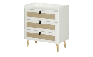 Kommode  Sinai weiß Maße (cm): B: 70 H: 75 T: 40 Kommoden & Sideboards