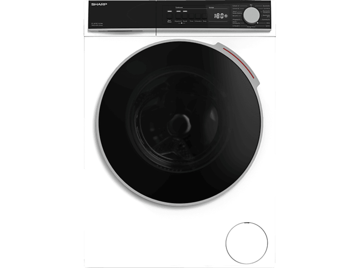 Bild 1 von SHARP ES-NFB714CWA-DE Waschmaschine (7 kg, 1330 U/Min., A)