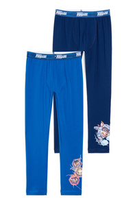 C&A Multipack 2er-Paw Patrol-Lange Unterhose, Blau, Größe: 98-104