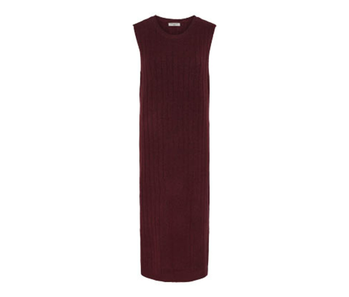 Bild 1 von Geripptes Strickkleid, rot