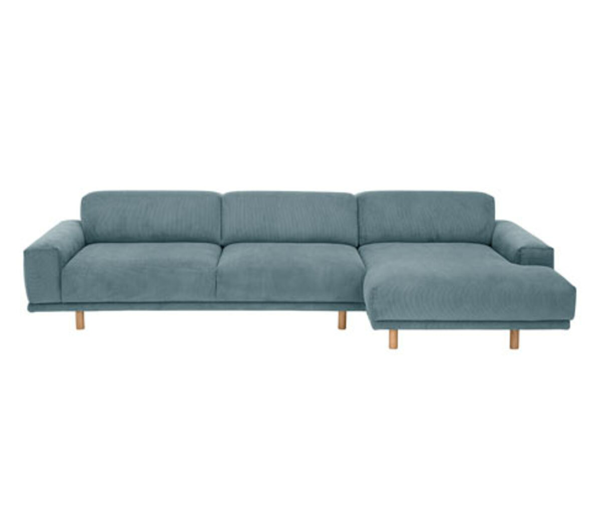 Bild 1 von Ecksofa »Penelope«, hellblau, Longchair rechts