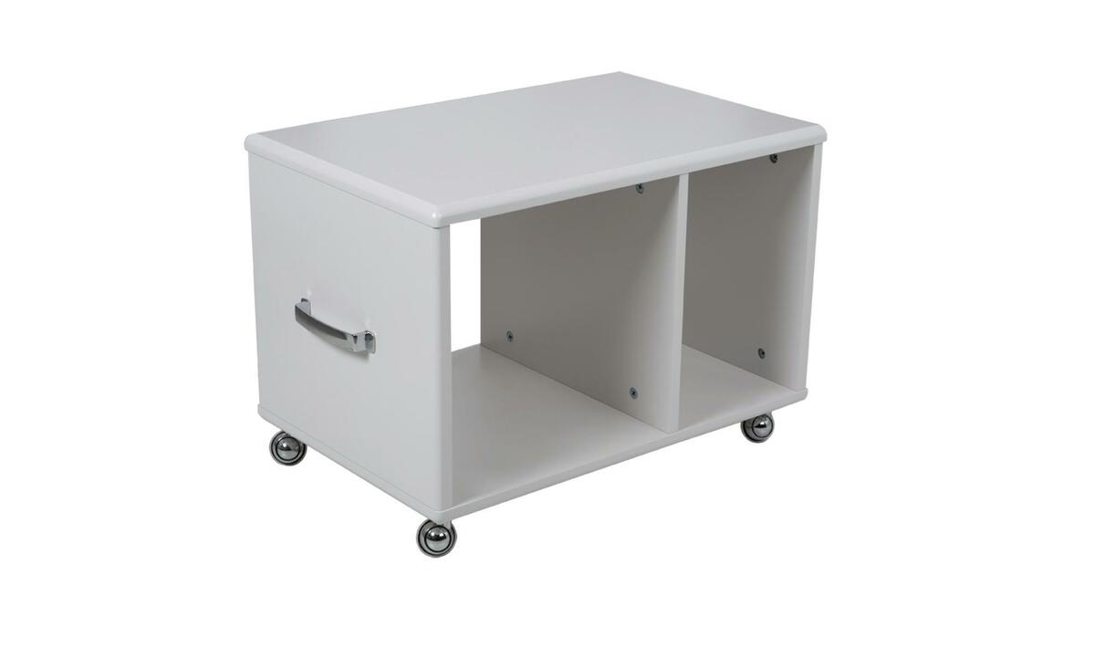 Bild 1 von Rolltisch weiß Maße (cm): B: 62 H: 45 Tische