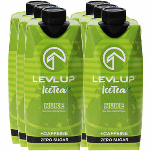 Level Up Eistee Limette Blaue Himbeere, 6er Pack