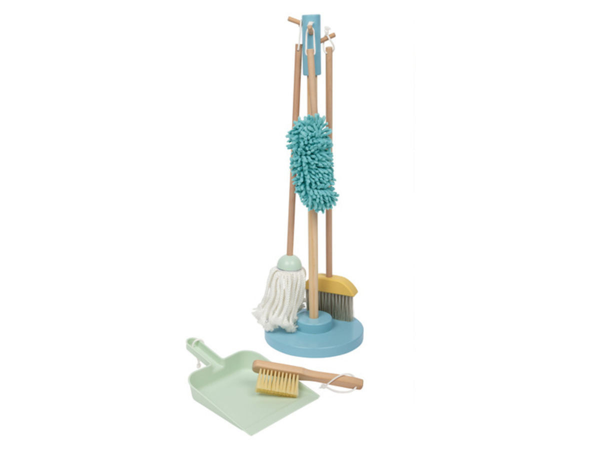 Bild 2 von Playtive Putzstation / Bügelbrett / Wäscheständer, aus Holz