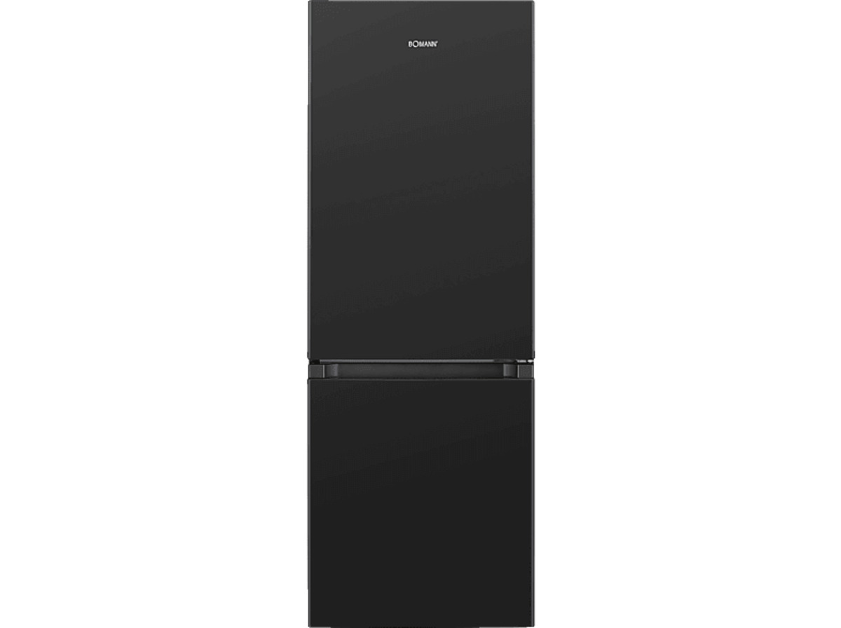 Bild 1 von BOMANN KG 322.1 Kühlgefrierkombination (D, 156,04 kWh, 1430 mm hoch, Schwarz)