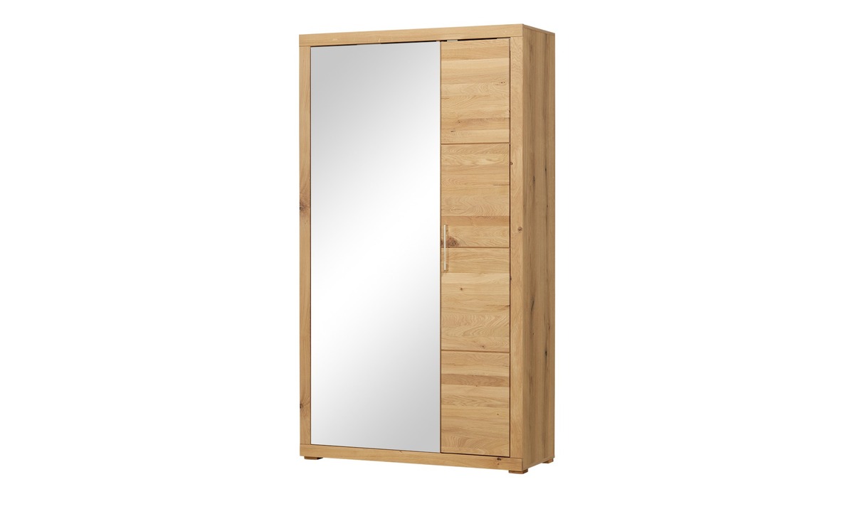 Bild 1 von Garderobenschrank holzfarben Maße (cm): B: 105 H: 189 T: 42 Flur- & Dielenmöbel