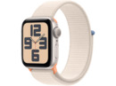 Bild 1 von APPLE Watch SE (2023) GPS 40 mm Smartwatch Aluminium Textil Carbon Neutral, 130-200 mm, Polarstern