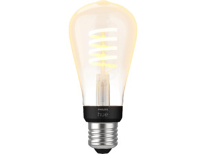 PHILIPS Hue White Ambiance E27 Edison ST64 3-er Pack LED Lampe Warmweiß bis Kaltweiß