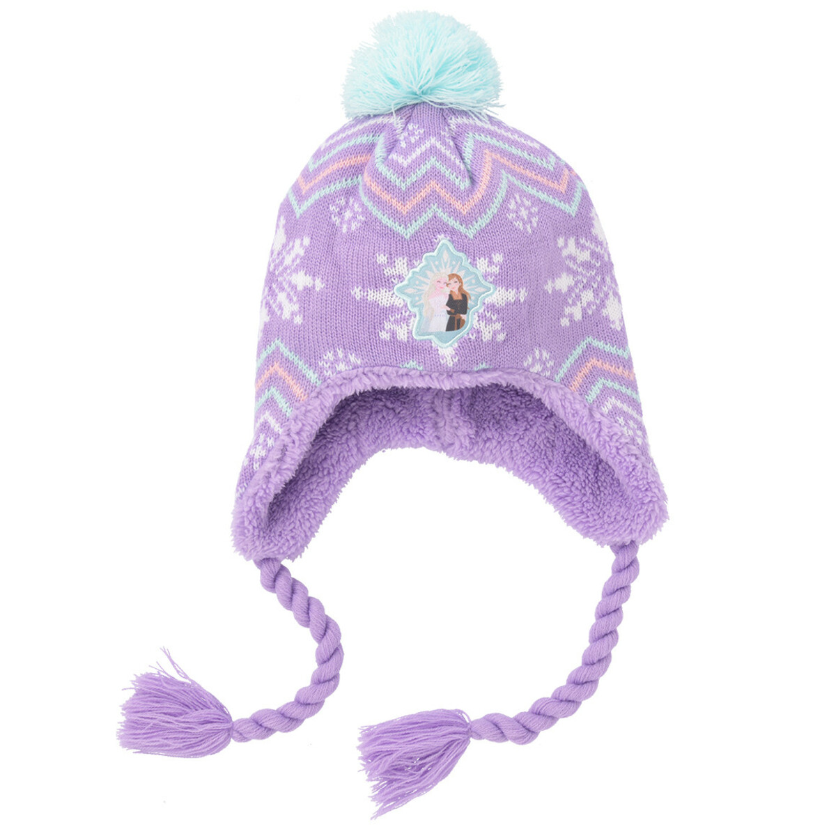 Bild 1 von Die Eiskönigin Strickmütze mit Bommel