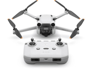 DJI Mini 3 Pro (DJI RC-N1) Drohne, Weiß/Schwarz