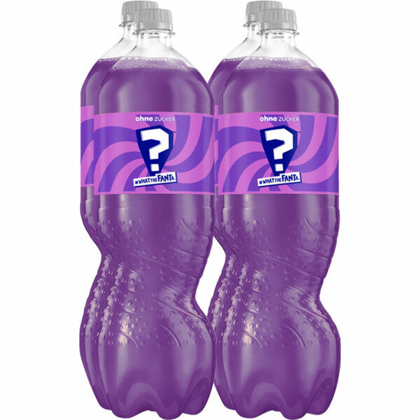 Bild 1 von What the Fanta zuckerfrei, 4er Pack (EINWEG) zzgl. Pfand