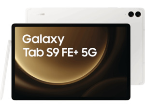 SAMSUNG Galaxy Tab S9 FE+ 5G, Tablet, 128 GB, 12,4 Zoll, Silver