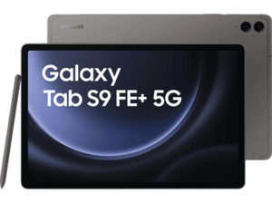 SAMSUNG Galaxy Tab S9 FE+ 5G, Tablet, 128 GB, 12,4 Zoll, Gray