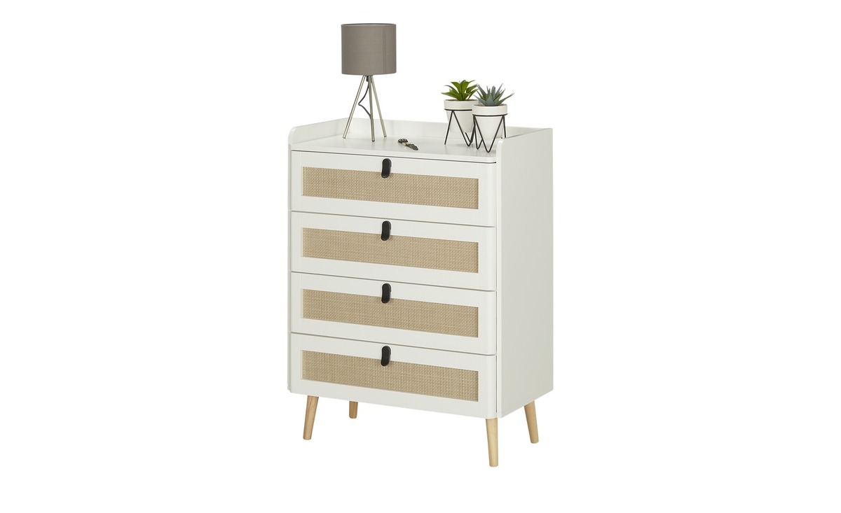 Bild 1 von Kommode  Sinai weiß Maße (cm): B: 70 H: 93 T: 40 Kommoden & Sideboards