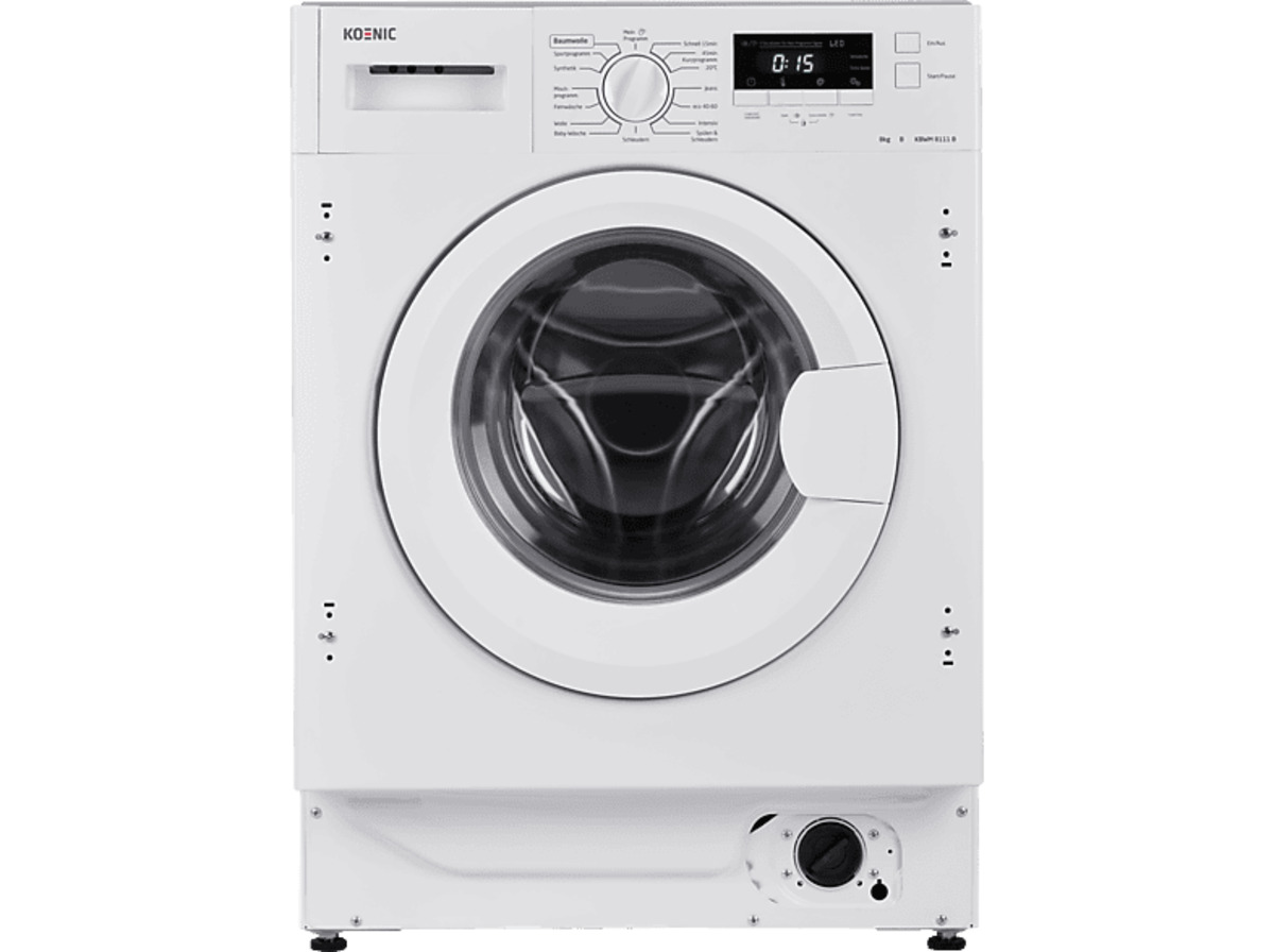 Bild 1 von KOENIC KBWM 8111 B Waschmaschine (8 kg, 1400 U/Min., B)
