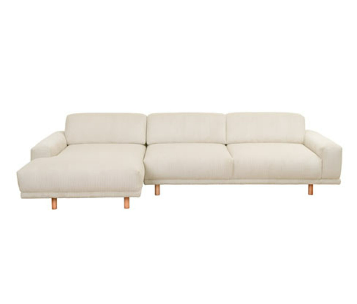 Bild 1 von Ecksofa »Penelope«, creme, Longchair links