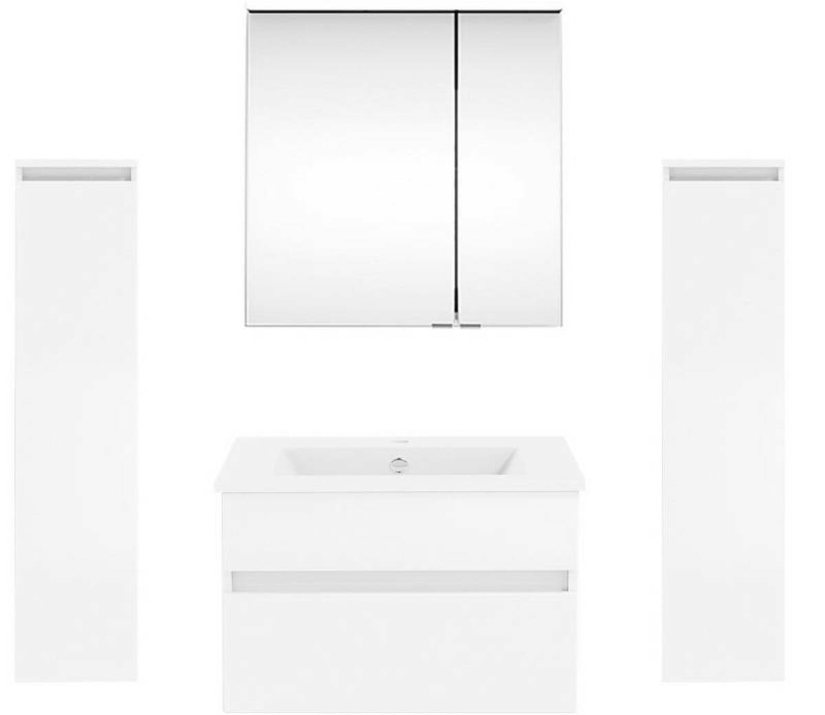 Bild 1 von Puris Badkombination GET2YOU 21, Holznachbildung