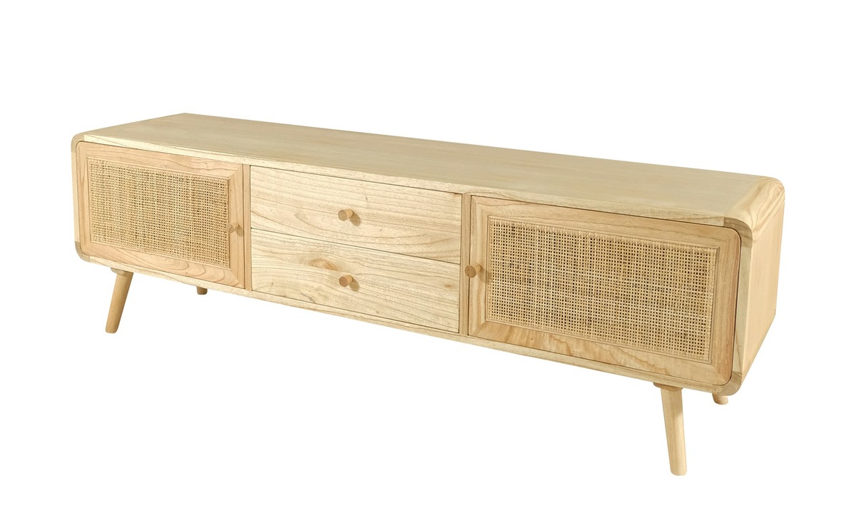 Bild 1 von TV-Lowboard  Majua holzfarben Maße (cm): B: 160 H: 50 T: 38 Tische