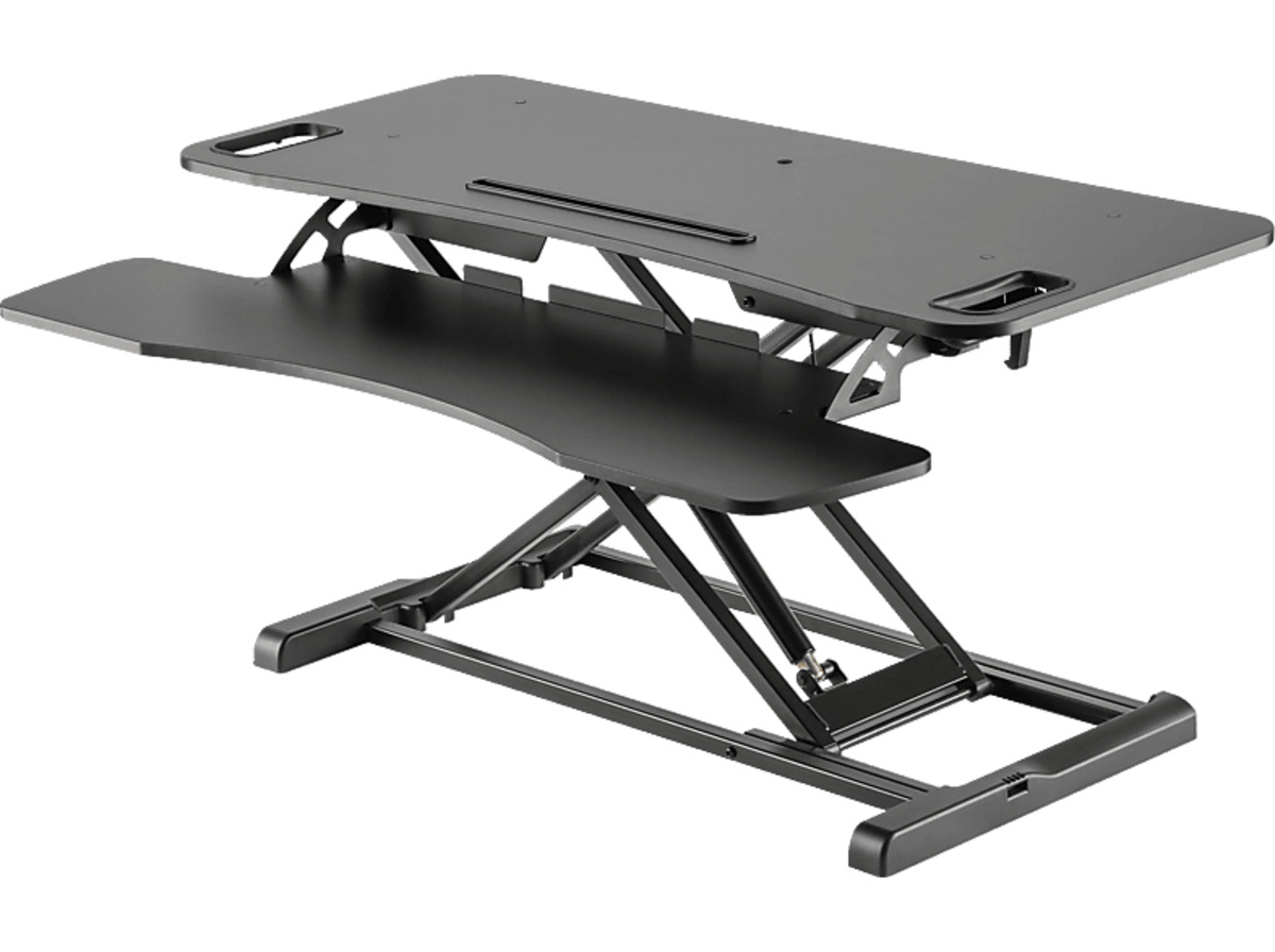 Bild 1 von DIGITUS DA-90380-1 Schreibtischaufsatz, Schwarz