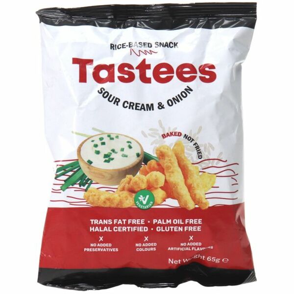 Bild 1 von Tastees Reis Cracker Sour Cream & Onion