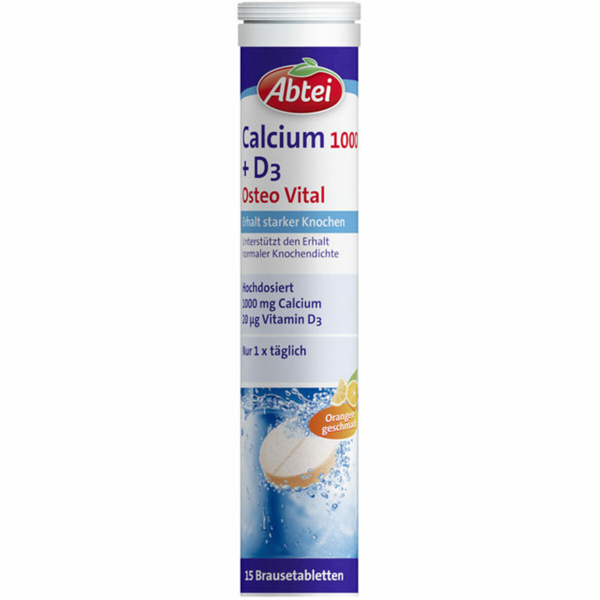 Bild 1 von ABTEI Brausetabletten Calcium & Vitamin D3