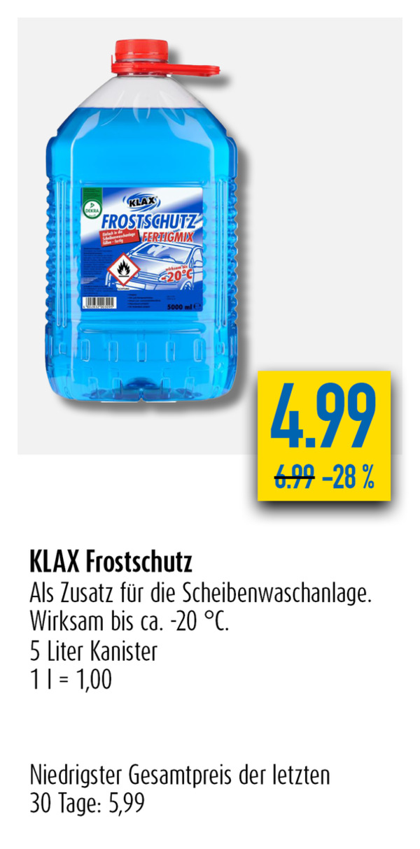 Bild 1 von KLAX Frostschutz