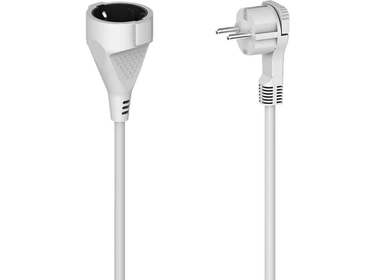 Bild 1 von HAMA 3 m Schutzkontakt Verlängerungskabel