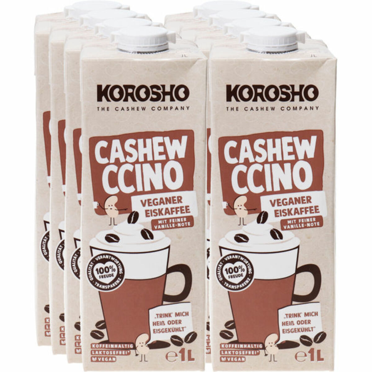 Bild 1 von Korosho Cashew Eiskaffee, 8er Pack