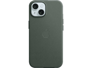 APPLE Feingewebe Case mit MagSafe, Backcover, Apple, iPhone 15, Immergrün