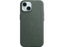 Bild 1 von APPLE Feingewebe Case mit MagSafe, Backcover, Apple, iPhone 15, Immergrün