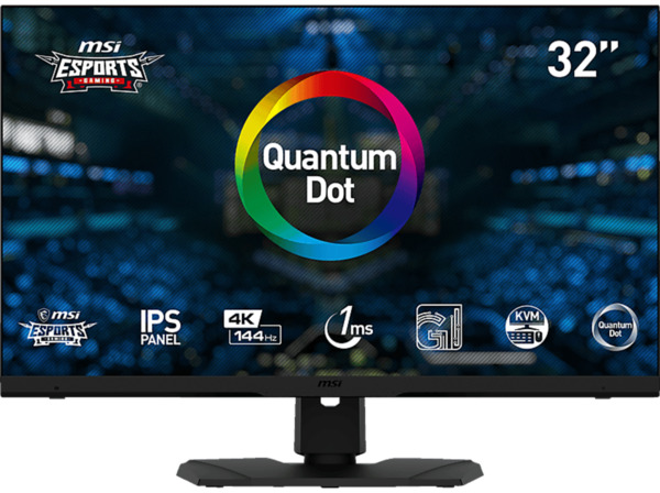 Bild 1 von MSI Optix MPG321URDE QD 32 Zoll UHD 4K Gaming Monitor (1 ms Reaktionszeit, 144 Hz)