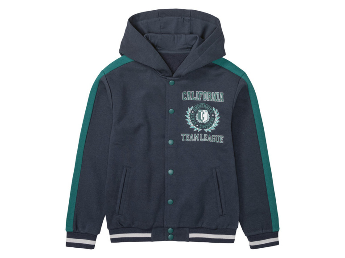 Bild 2 von pepperts!® Kinder Jungen College-Jacke, mit Kapuze