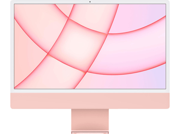 Bild 1 von APPLE iMac MGPN3D/A CTO 2021, All-in-One PC mit 23,5 Zoll Display, Apple M-Series Prozessor, 16 GB RAM, 1 TB SSD, M1 Chip, Pink