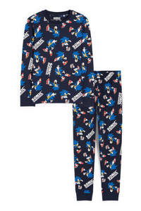 C&A Sonic-Pyjama-2 teilig, Blau, Größe: 122