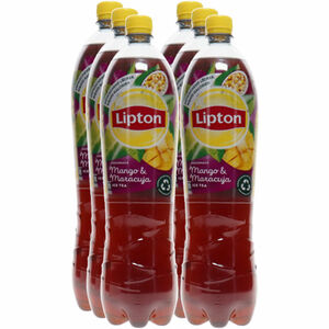 Lipton Eistee Mango Passionfruit, 6er Pack (EINWEG) zzgl. Pfand