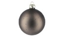 Bild 1 von Weihnachtsbaumkugel grau Glas , Aluminium Maße (cm): H: 8  Ø: [8.0] Dekoration