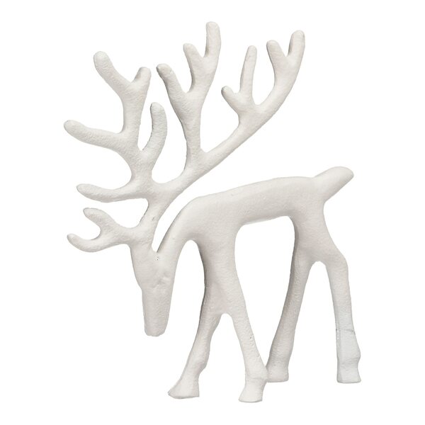 Bild 1 von Hirsch Skandi klein ca.16,5cm, weiss