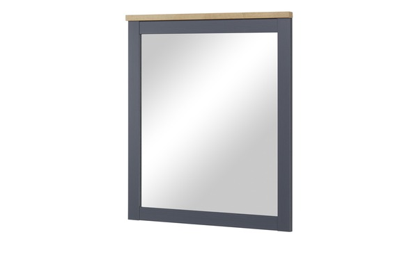 Bild 1 von Spiegel  Telembi blau Glas , Holzwerkstoff Maße (cm): B: 66,7 H: 76 T: 12 Dekoration