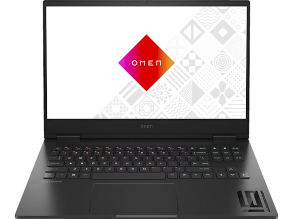 Bild 1 von HP OMEN 16-xd0372ng, Gaming Notebook mit 16,1 Zoll Display, AMD Ryzen™ 7 Prozessor, 16 GB RAM, 512 SSD, NVIDIA GeForce RTX 4050, Schwarz