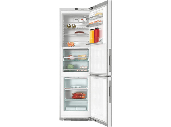 Bild 1 von MIELE KFN 29683 D Kühlgefrierkombination (D, 227,76 kWh, 2010 mm hoch, Weiß)