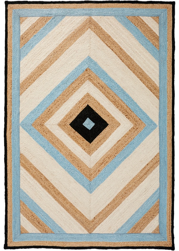 Bild 1 von Kelim-Teppich mit grafischer Musterung